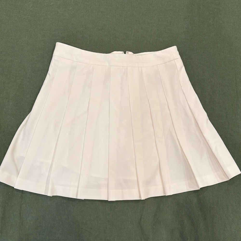 Sunday Best Aritzia White Pleated Tennis Skirt | Size S